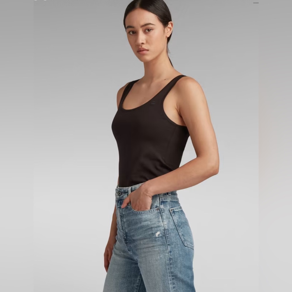 G-STAR RAW Base Tank Top Black - Picture 1 of 13